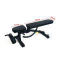 Commercial Exercise Foldable Adjustable Flat Dumbbell Stool Weight Bench with Incline and Decline